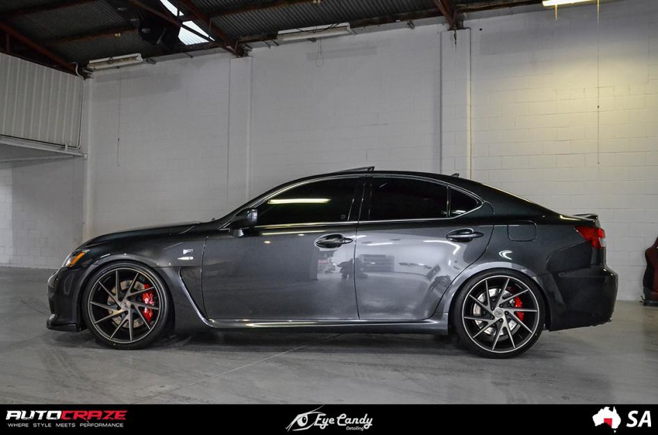 LEXUS ISF INVERT MATTE BLACK TINTED FACE